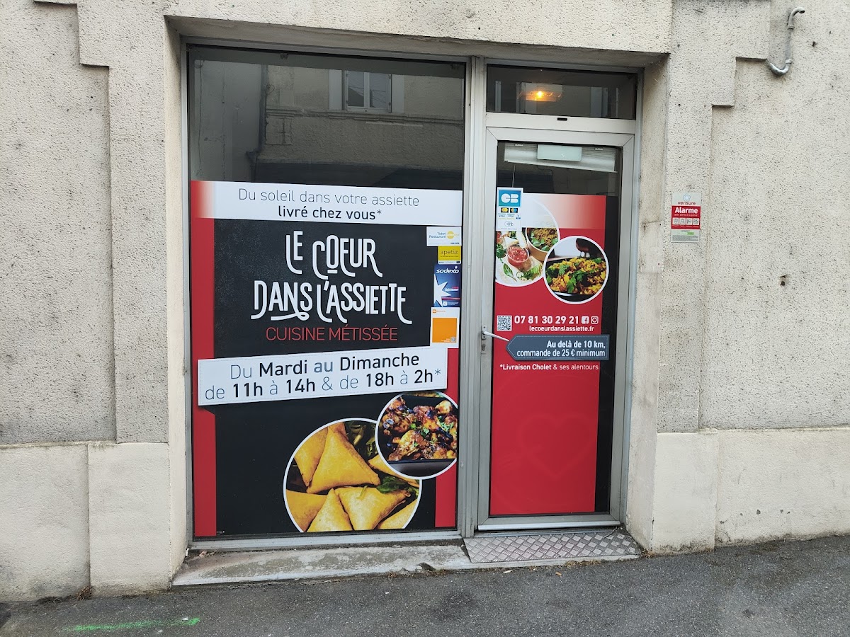 Le Coeur dans l'assiette